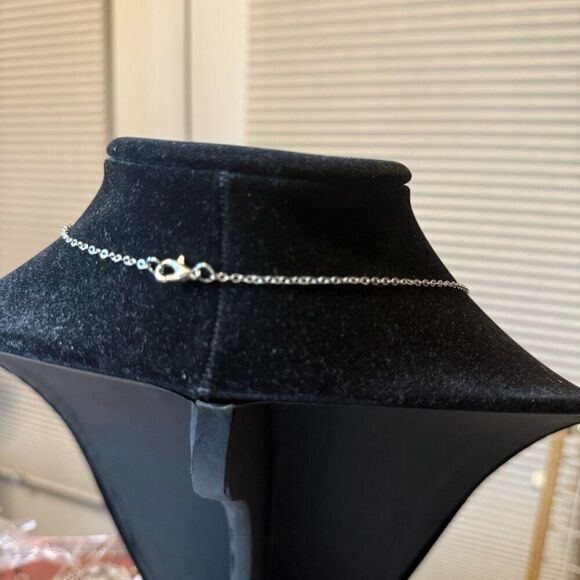 NWT Boho Mountain Sunrise Pendant Necklace - Picture 2 of 3